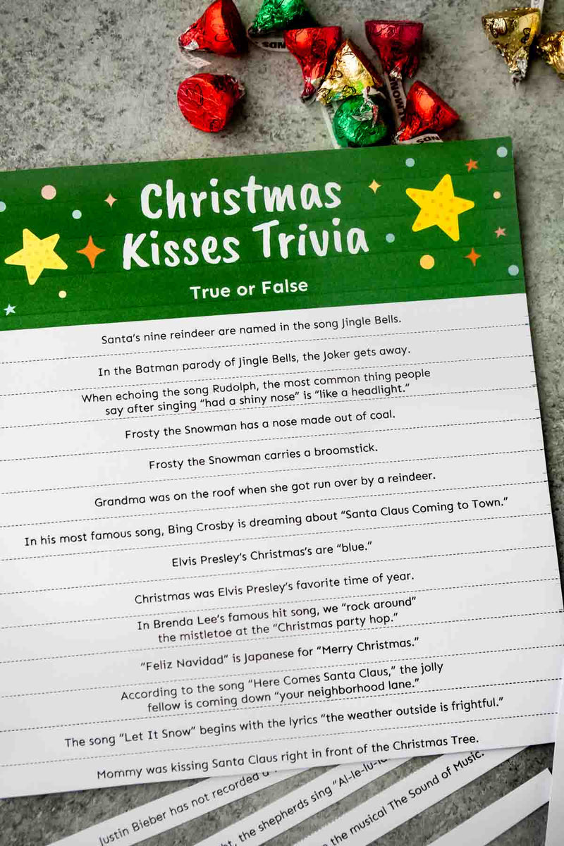 Christmas Kisses Trivia Game (300+ questions) – Play Party Plan christmas-kisses-trivia-game-300-questions-play-party-plan