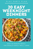 Weeknight Dinners eBook