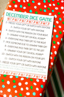 December Dice Game
