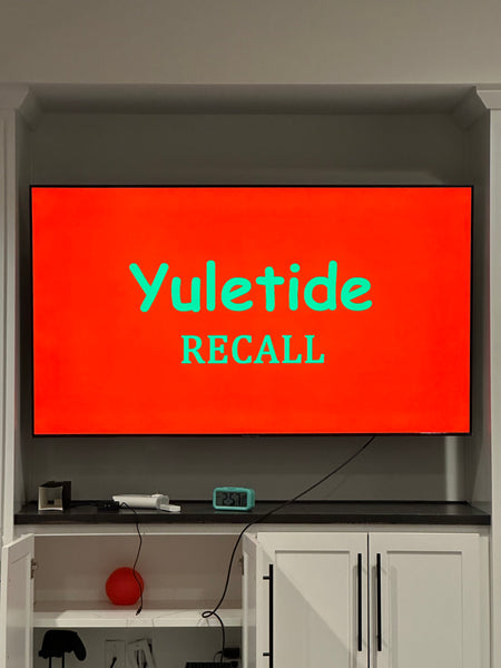Christmas Yuletide Recall Game