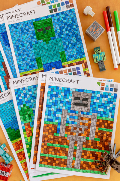 Printable Minecraft Activities