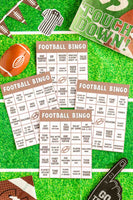 24 Football Bingo Cards