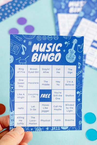 Music Bingo (up to 40 cards)