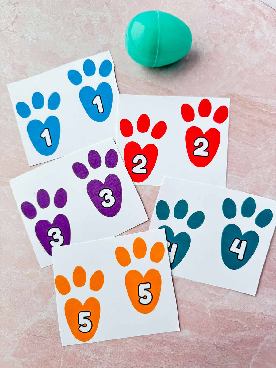 Printable Bunny Tracks – Play Party Plan