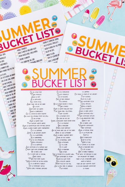 Summer Bucket List