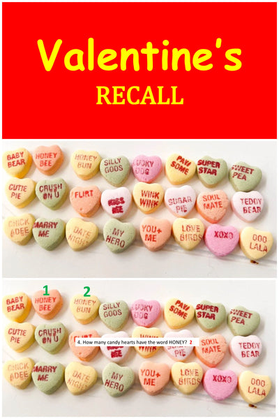 Valentine's Day Recall Game