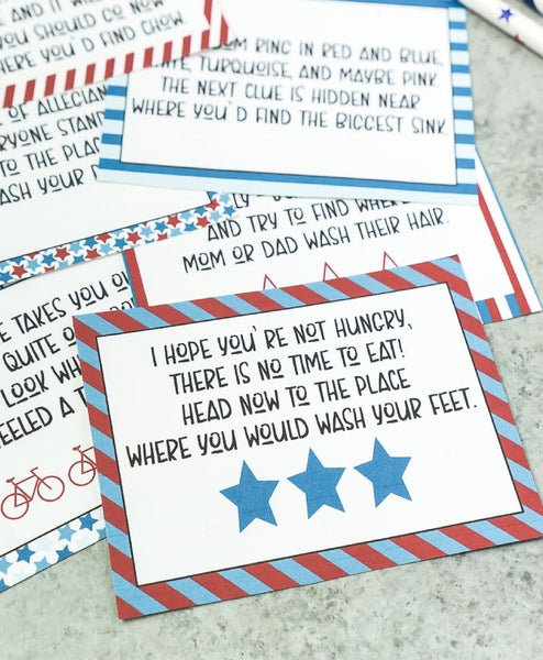 4th of July Scavenger Hunt for Kids