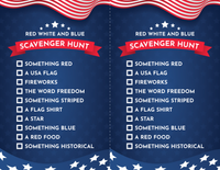 Red, White, and Blue Hunt