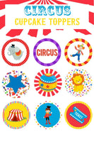 Circus Cupcake Toppers