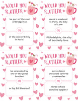 Valentine's Day Would You Rather (12 pages)