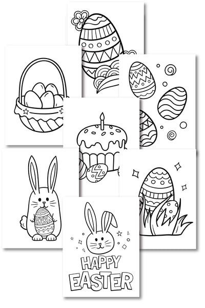 Easter Coloring Pages (10 page)