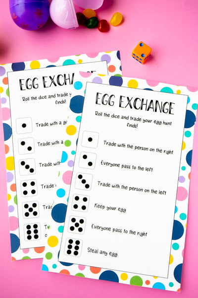Easter Dice Game