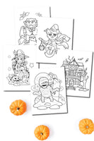 Halloween Coloring Pages (10 pages)