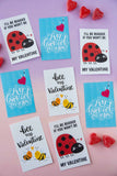 Bug Valentines (Bee, Ladybug, Worm)