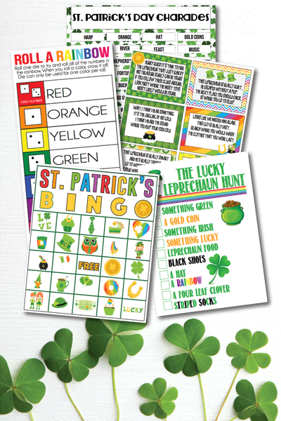 St. Patrick's Day Games Bundle (14 items!)