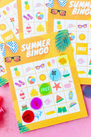 Summer Bingo Cards (20 unique cards!)
