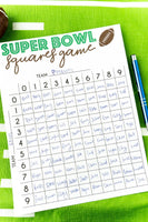 Super Bowl Squares Game